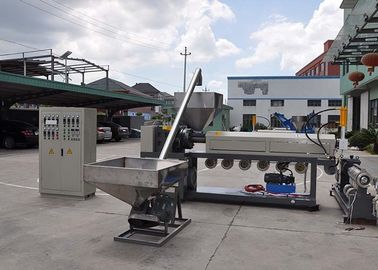 Máy đùn trục vít đơn trục vít công suất 30-15kw PVC và dòng sản phẩm pelletizing LDP 200-250kg / h