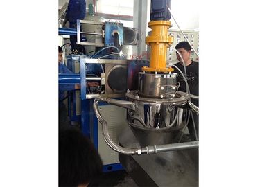 Công suất 200-300kg / h PE nhựa thủy lực nước vòng màn hình changer 1.5kw động cơ