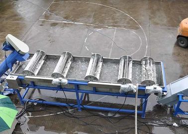 Tùy chỉnh điện áp nhựa rửa dòng công suất cao 150-200 kg / h 45kw máy nghiền