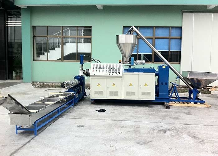LD-SZ-65 PVC hình nón đôi vít đùn và Pelletizing dòng 37kw sản lượng cao